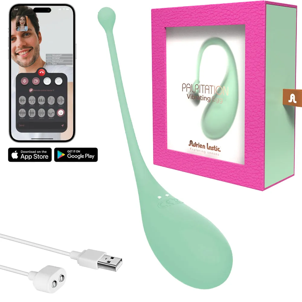 Adrien Lastic Palpitation APP Remote Control Vibrating Egg Couples Vibrator Mint