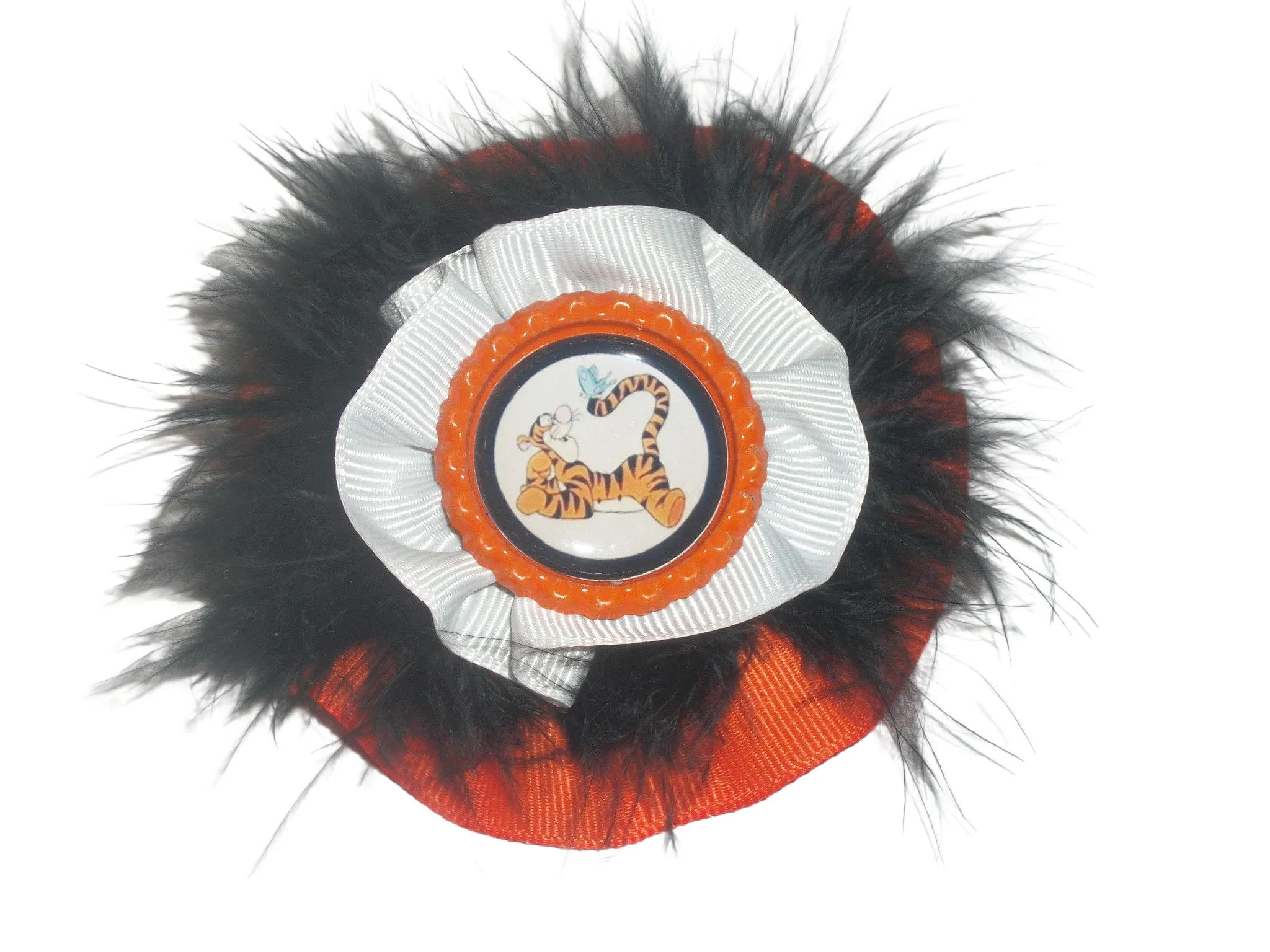 Bear Tiger Hair Bow *