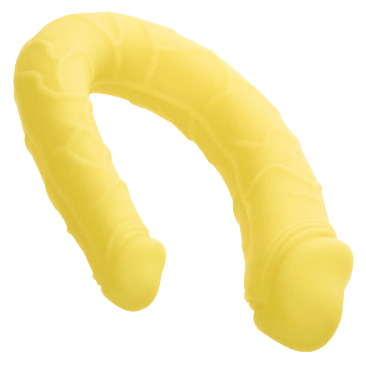 CalExotics Boundless AC/DC Dong 34cm Silicone Double Ended Dildo Yellow