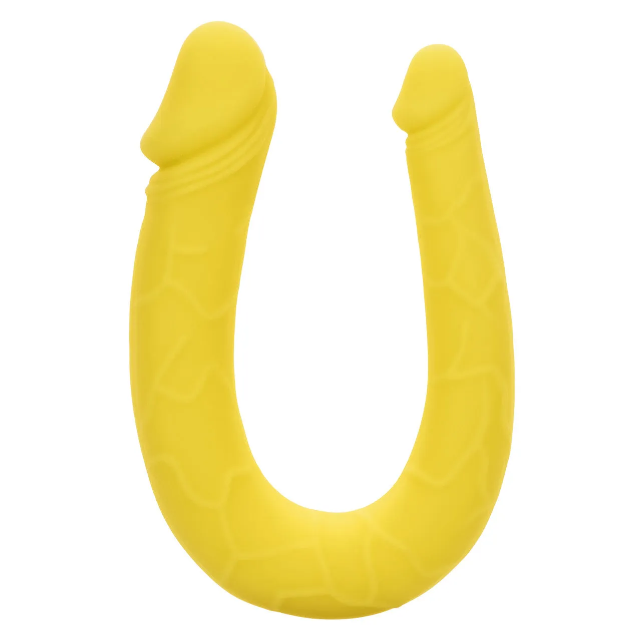 CalExotics Boundless AC/DC Dong 34cm Silicone Double Ended Dildo Yellow