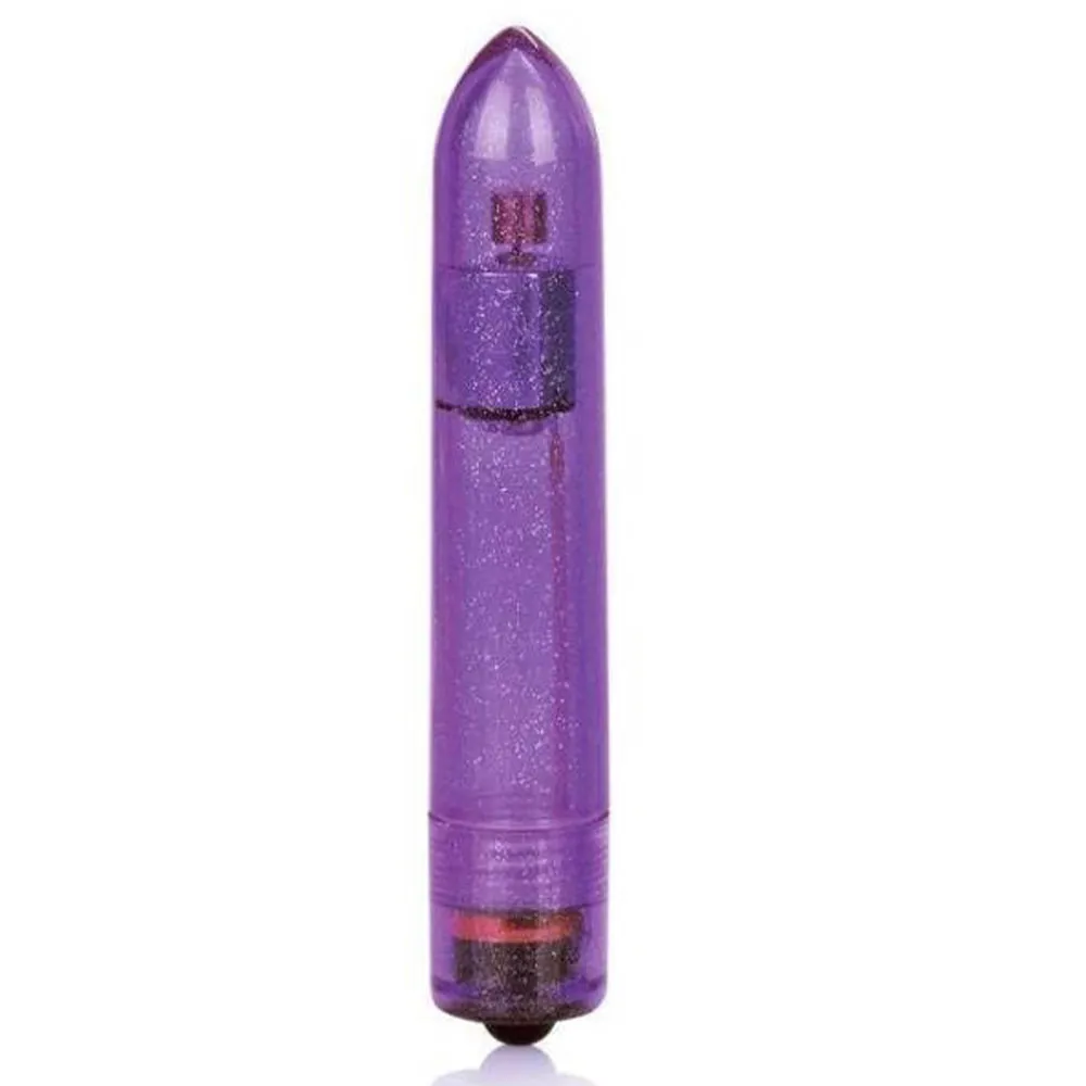 Calexotics Shane's World Sparkle Bullet 4 Purple Vibrator
