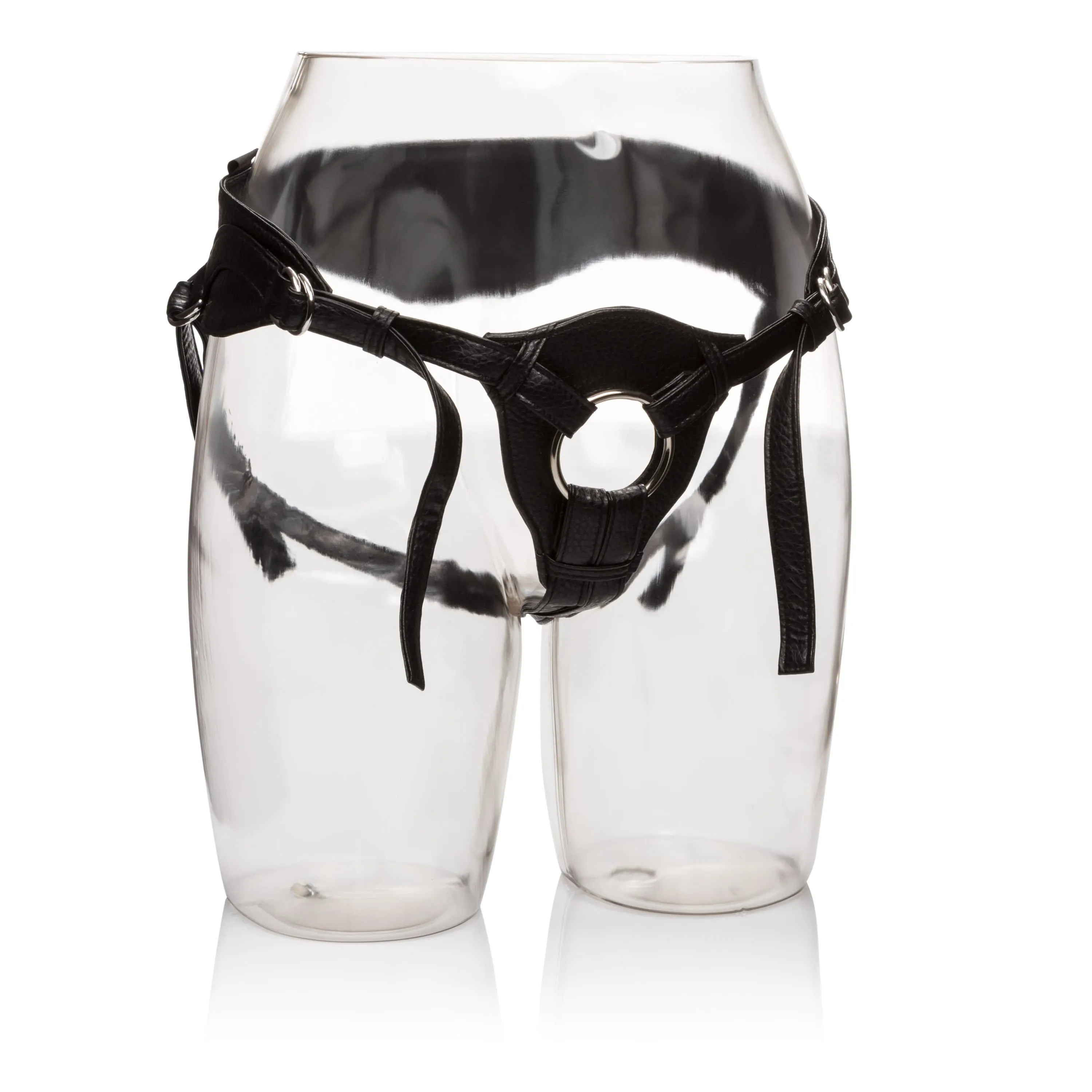 California Exotics - Her Royal Harness The Queen Strap On (Black)