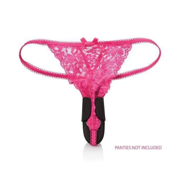 California Exotics - Lock N Play Remote Panty Vibrator (Black)