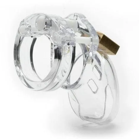 CBX - CB-6000S Male Chastity Cage Small 2.5 (Clear)