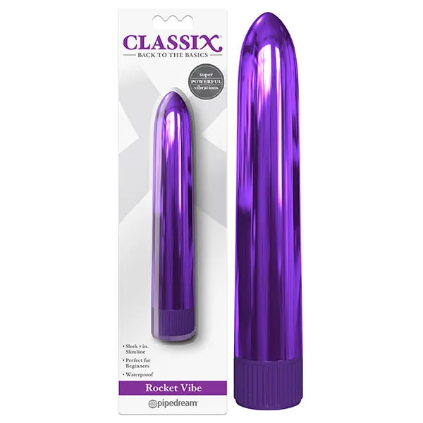 Classix Rocket 7 Vibe Purple Bullet Vibrator