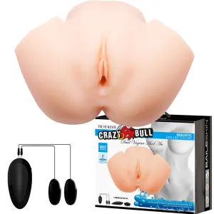 Crazy Bull Veronica Vibrating Realistic Vagina & Anal Masturbator Doll Torso