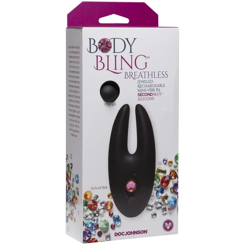 Doc Johnson Body Bling Breathless Rechargeable Mini Vibe