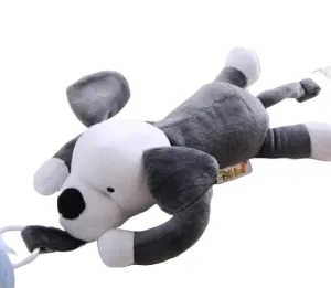 Dog 1Pcs Mini Stuffie Soother Pacifier Clip Binkie Buddies