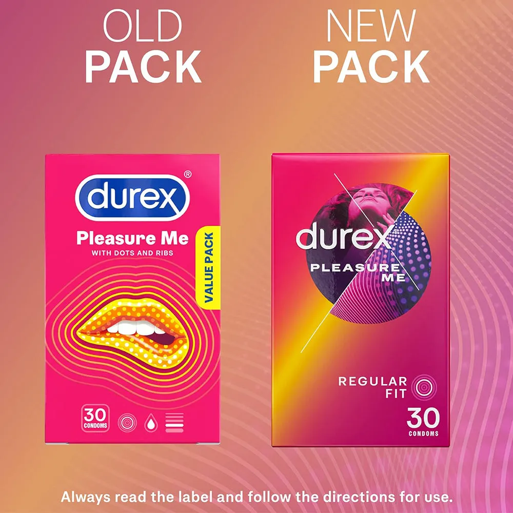 Durex Pleasure Me 30's Male Condoms