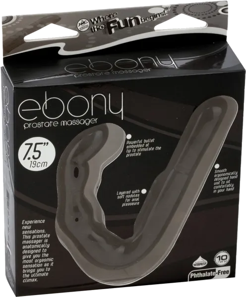 Ebony Prostate Massager
