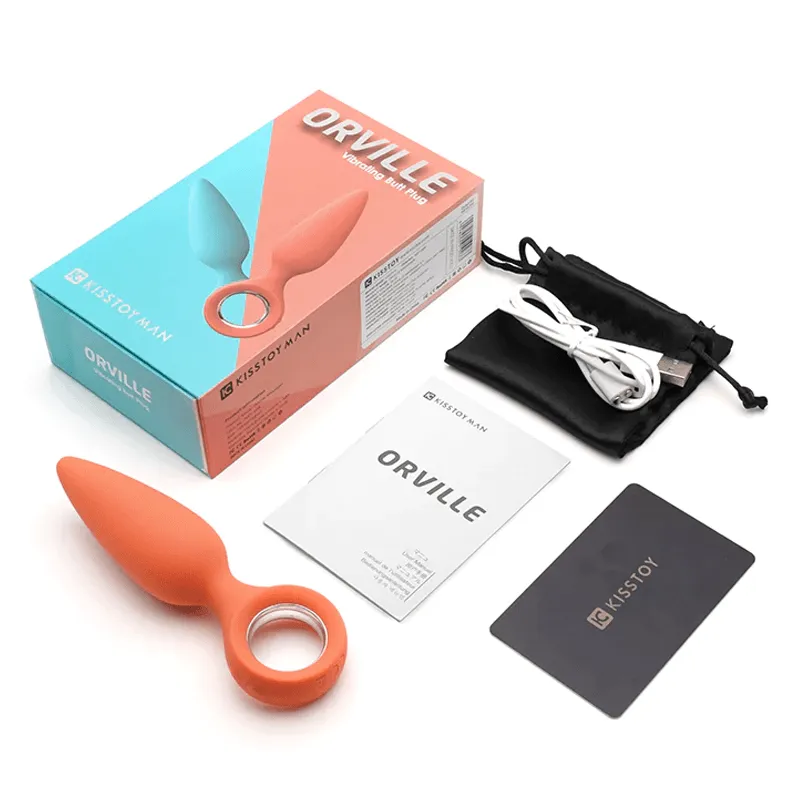 Emojibator Orville Vibrating Butt Plug