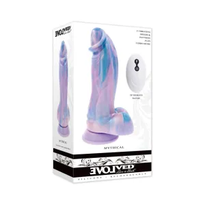 Evolved Mythical Multicolor Vibrating Dildo