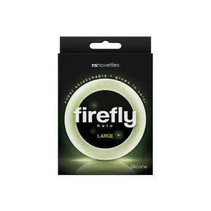 Firefly Halo Cock Ring Large Clear