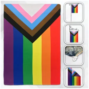 Flags Importer 12 x 18 Progress Garden Pride Flag