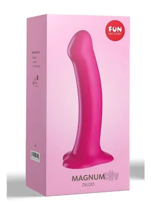 Fun Factory Magnum 7 Silicone Dildo - Blackberry