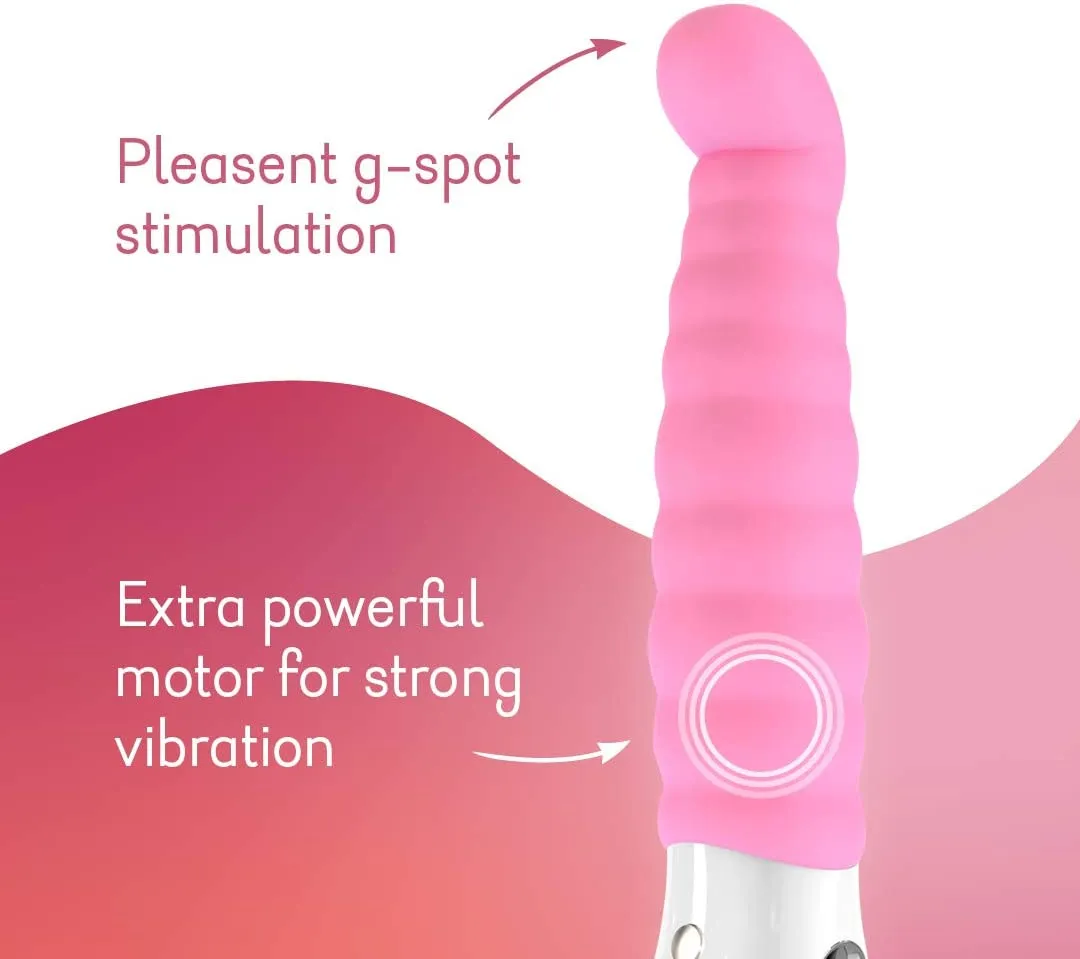 Fun Factory Patchy Paul G5 G Spot Vibrator Rechargeable USB Dildo Female Sex Toy