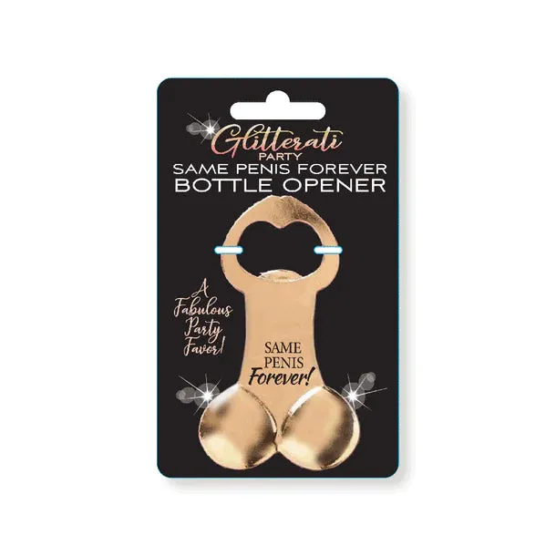 Glitterati Pecker Bottle Opener by Little Geenie