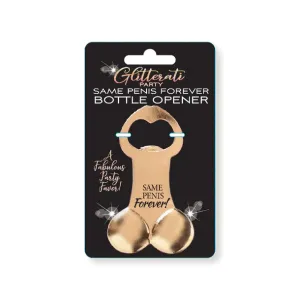 Glitterati Pecker Bottle Opener by Little Geenie
