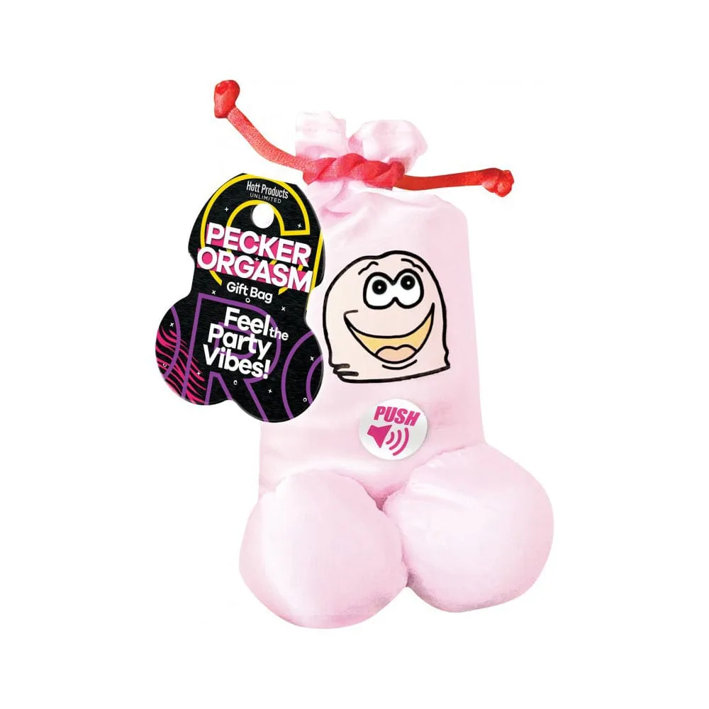 Hott Products Pecker Orgasm Talking Gift Bag