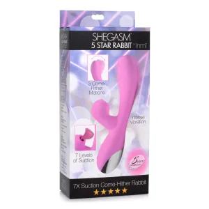 Inmi Shegasm Suction Come Hither Rabbit - Pink
