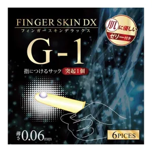 Kiss Me Love - Finger Skin DX Finger Sleeves 6 Pieces