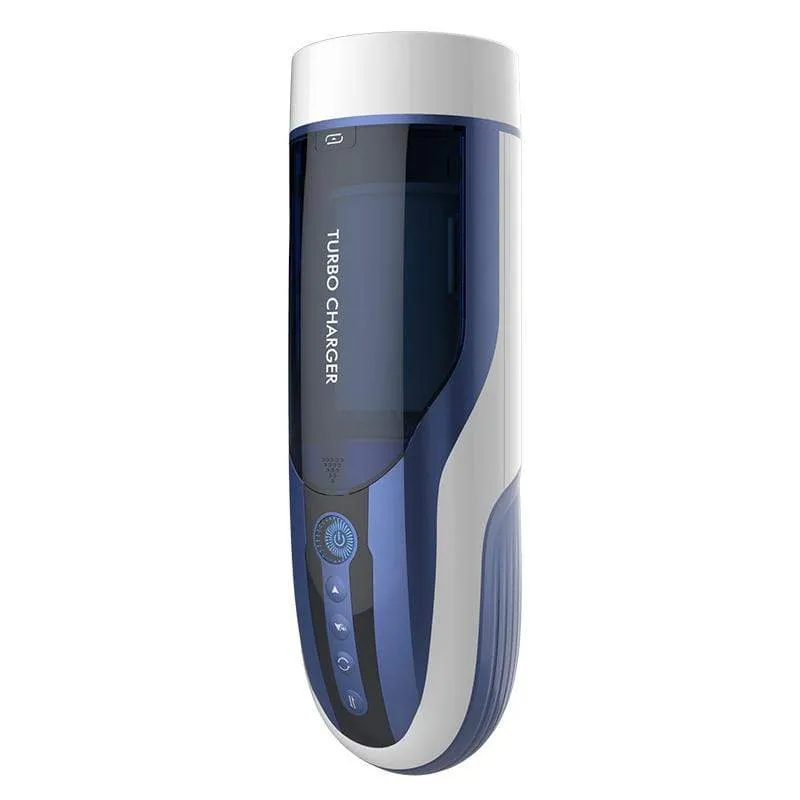 Leten - SM400 Super Thrusting Rotating Automatic Masturbator (Blue)