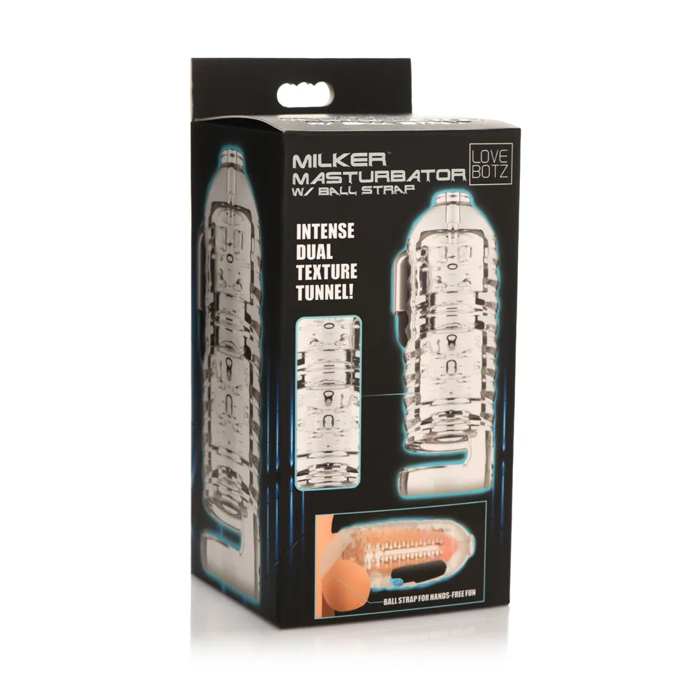 Lovebotz Milker Tpe Masturbator W/strap