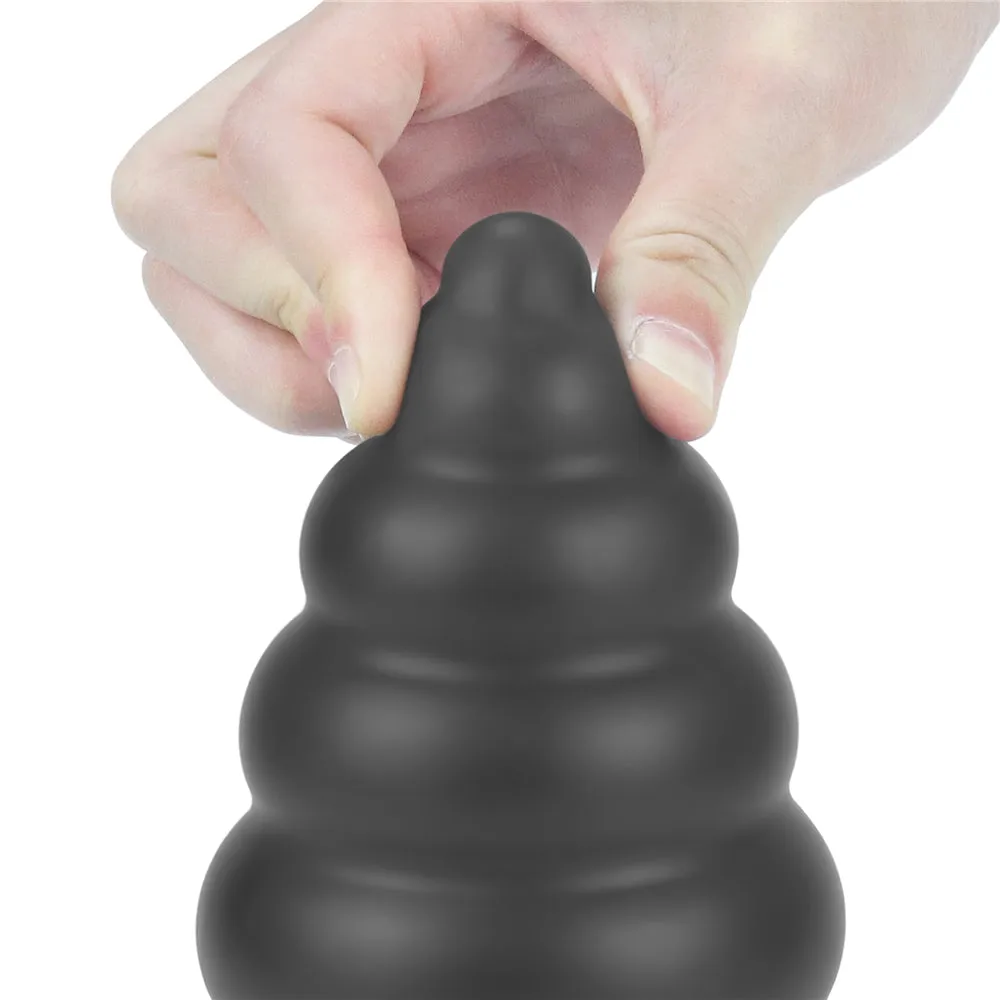 Lovetoy King Sized 7'' Vibrating Anal Cracker Butt Plug Dildo