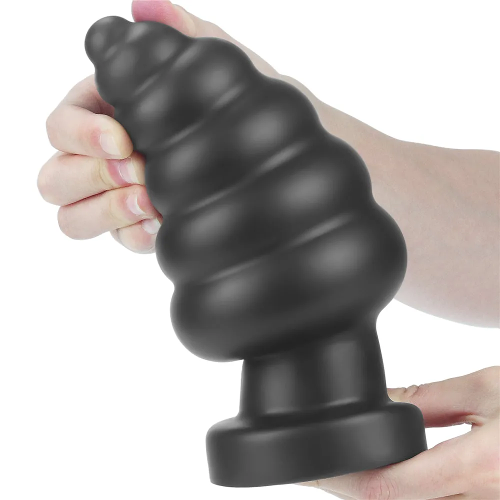 Lovetoy King Sized 7'' Vibrating Anal Cracker Butt Plug Dildo