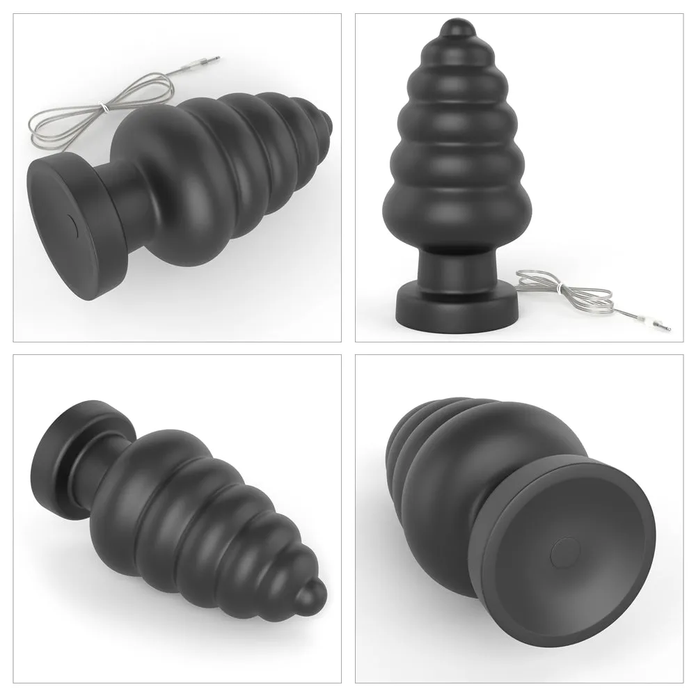 Lovetoy King Sized 7'' Vibrating Anal Cracker Butt Plug Dildo
