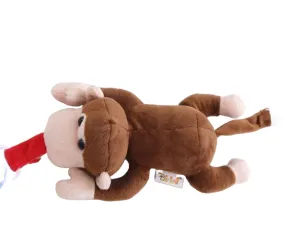 Monkey 1Pcs Mini Stuffie Soother Pacifier Clip Binkie Buddies