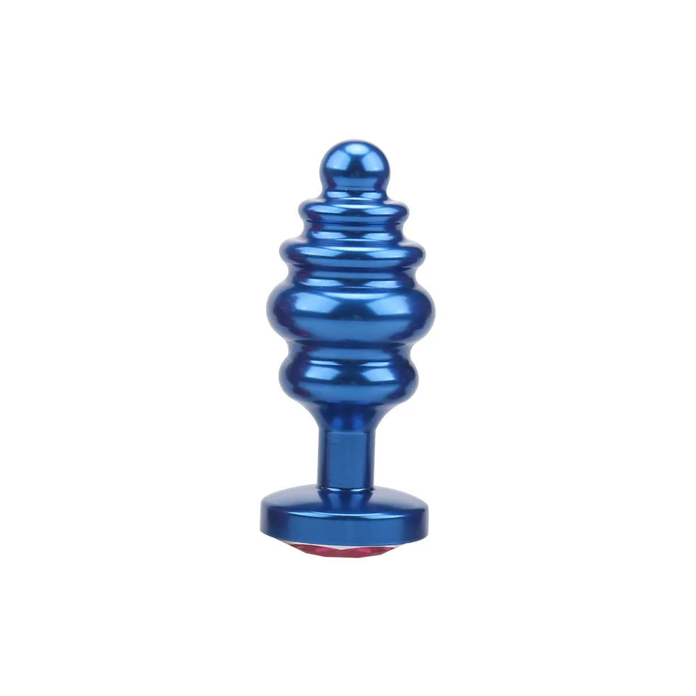 Multiple Colors Thread Small Crystal Metal Anal Beads