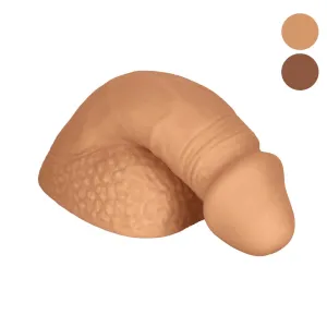 Packer Gearâ¢ 4/10.25 cm Silicone Packing Penisâ¢ - Tan