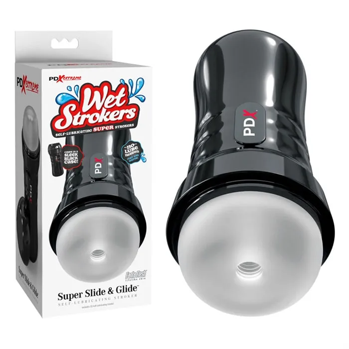 Pdx Wet Strokers Super Slide & Glide Masturbator by Pipedream Products®