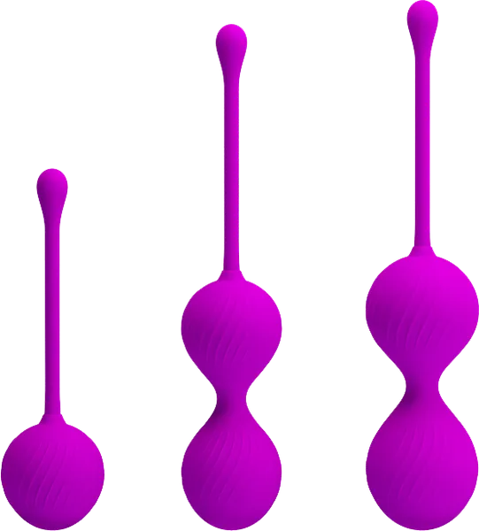 Pretty Love Kegel Ball Kit Weighted Ben Wa Balls Vagina Exerciser Female Sex Toy