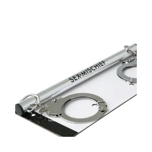 S&m Spreader Bar With Metal Cuffs