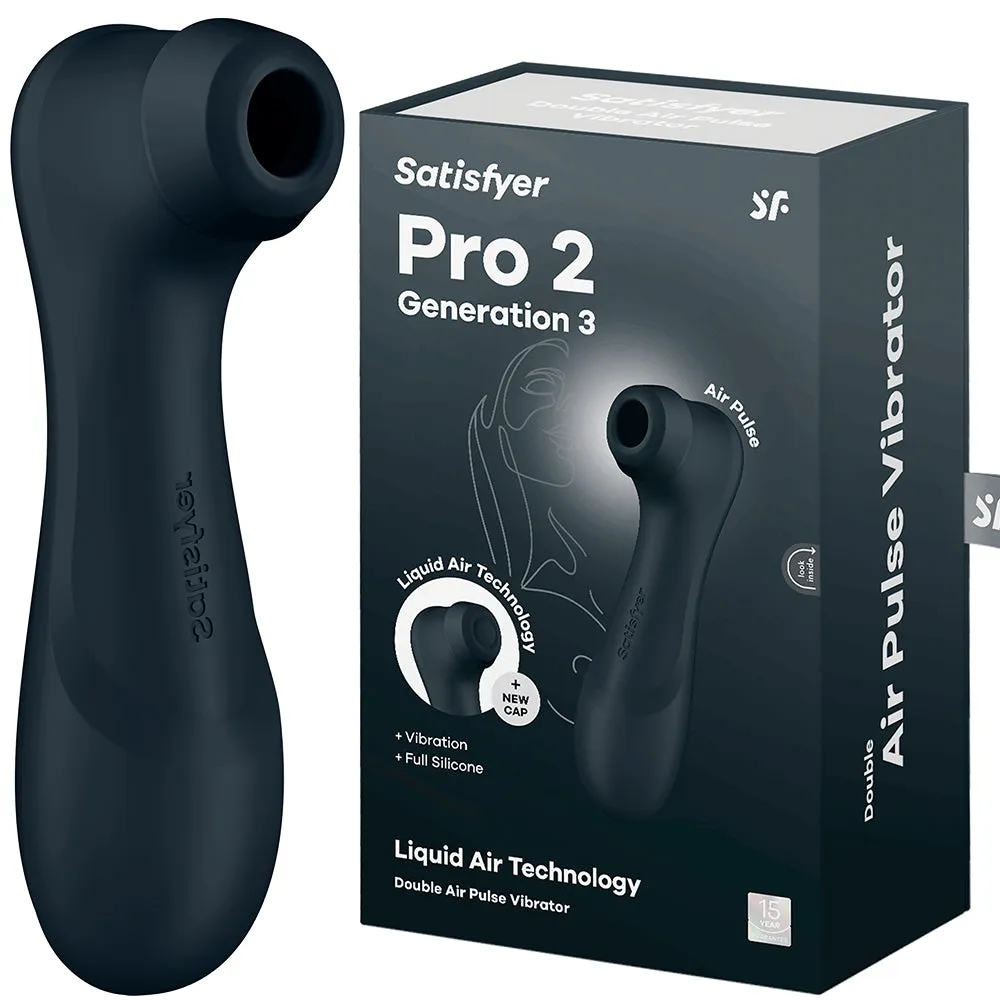 Satisfyer Pro 2 G3 Gen 3 Clitoral Stimulator Liquid Air Pulse Vibrator Sex Toy