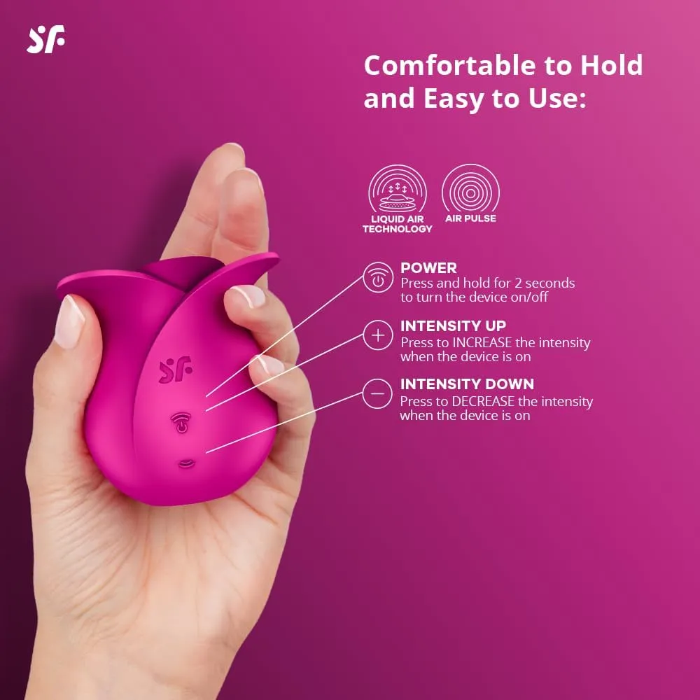 Satisfyer Pro 2 Modern Blossom Rose Clitoral Stimulator Air Vibrator Sex Toy