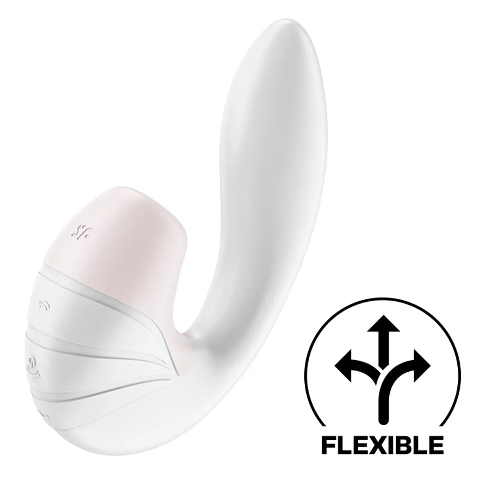 Satisfyer Supernova 2-in-1 Flexible G-Spot Vibrator Clitoral Stimulator Oral Sex
