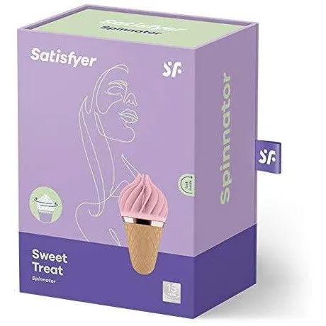Satisfyer - Sweet Treat Spinnators Lay On Discreet Clit Massager