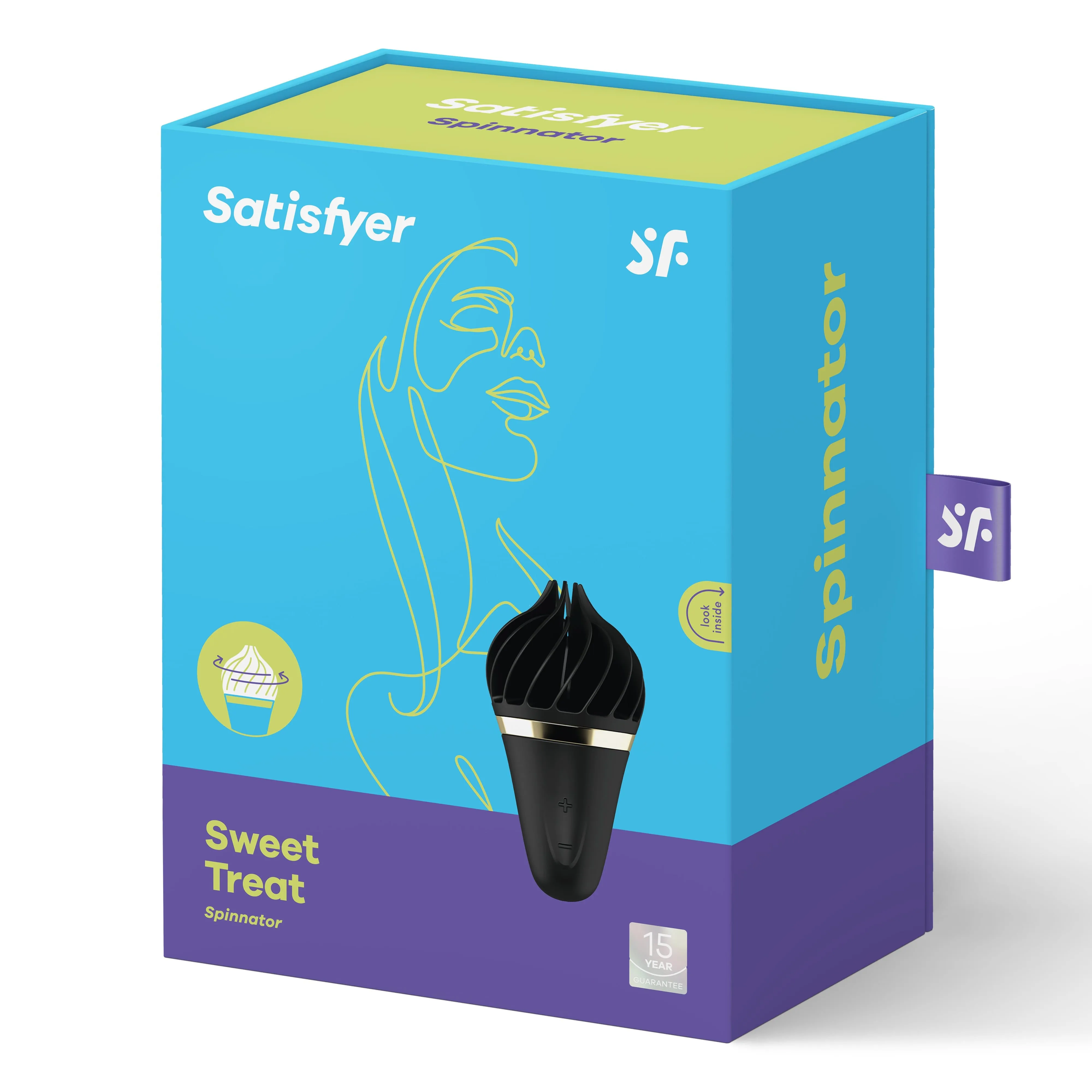 Satisfyer - Sweet Treat Spinnators Lay On Discreet Clit Massager