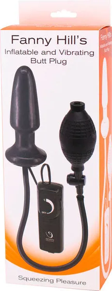 Seven Creations Fanny Hills Inflatable & Vibrating Anal Butt Plug