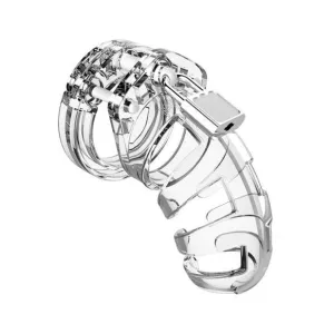 Shots - Man Cage Chastity Cock Cage Model 2 3.5 (Clear)