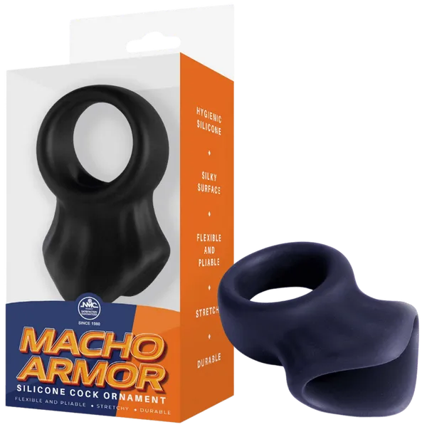 Silicone Cock & Ball Ornament -