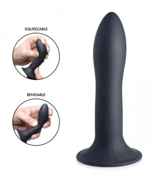 SQUEEZE-IT SLENDER DILDO BLACK