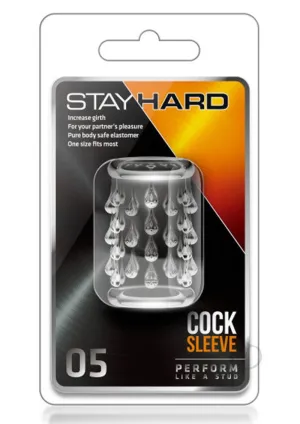 Stay Hard Cock Sleeve 05 Clear