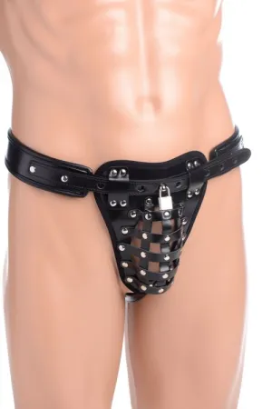 STRICT SAFETY NET MALE CHASTITY BELT