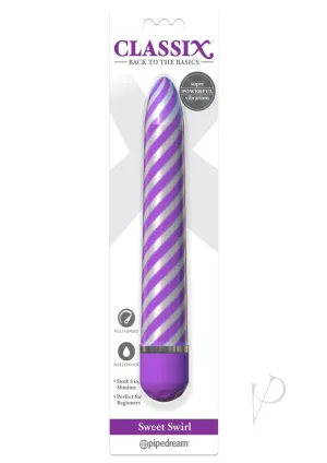 Sweet Swirl Vibrator Purple