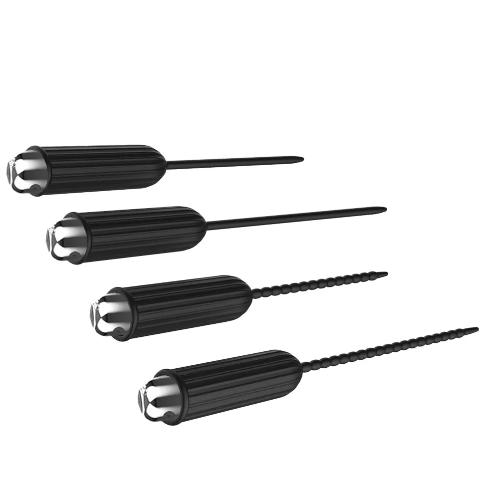 Ten Vibrating Modes Silicone Urethral Sounding Penis Plug Vibrator