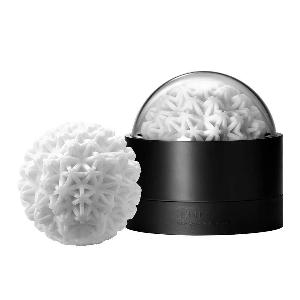 Tenga - 3D Geo Soft Stroker Masturbator (White)